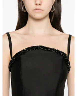 Roland Mouret クリスタル装飾マキシドレス - サムネイル5