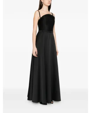 Roland Mouret クリスタル装飾マキシドレス - サムネイル3