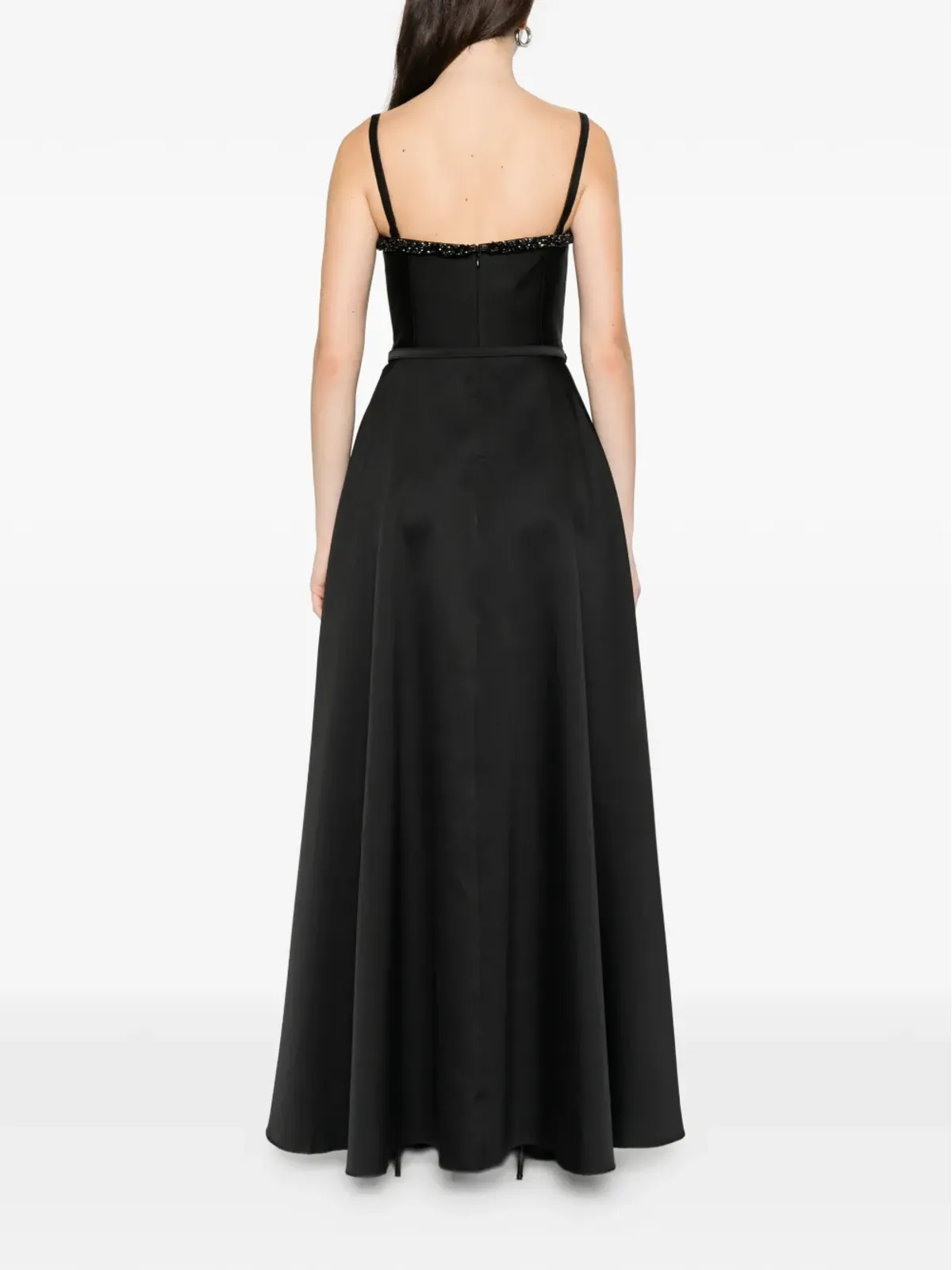 Roland Mouret クリスタル装飾マキシドレス - 画像4