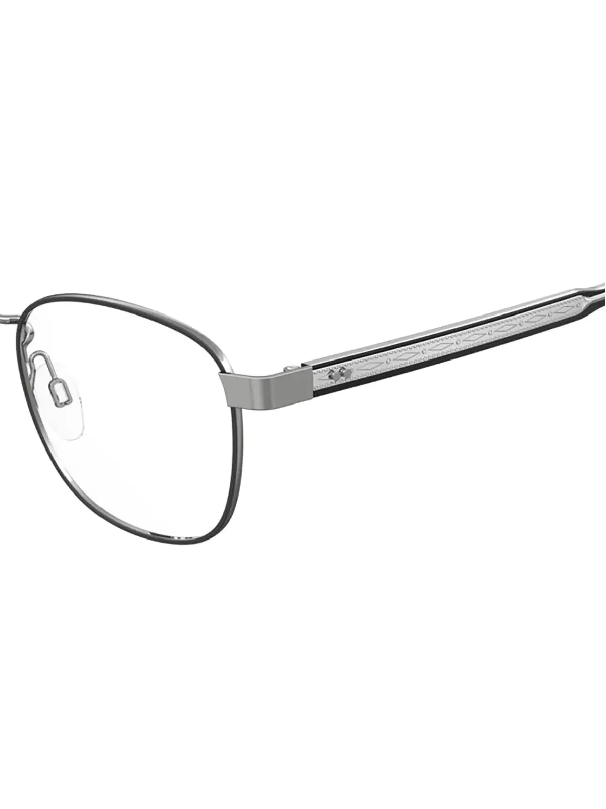 Pierre Cardin Eyewear スクエアフレーム眼鏡 - ブラック - 画像3