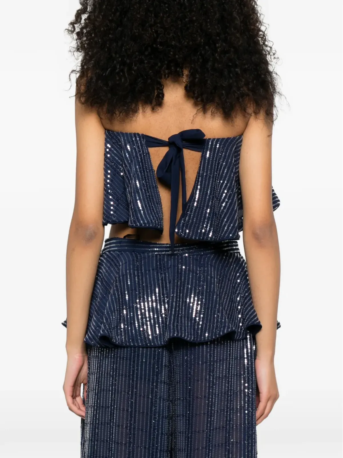 Adriana Degreas スパンコール付きトップス - 画像4