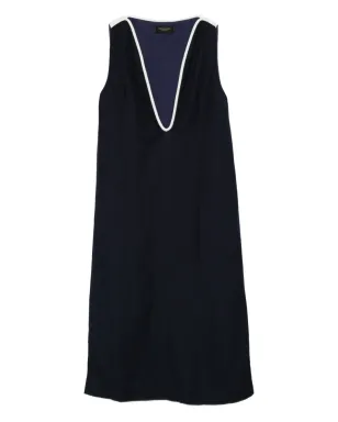 Adriana Degreas V-neck maxi dress ブルー - サムネイル1