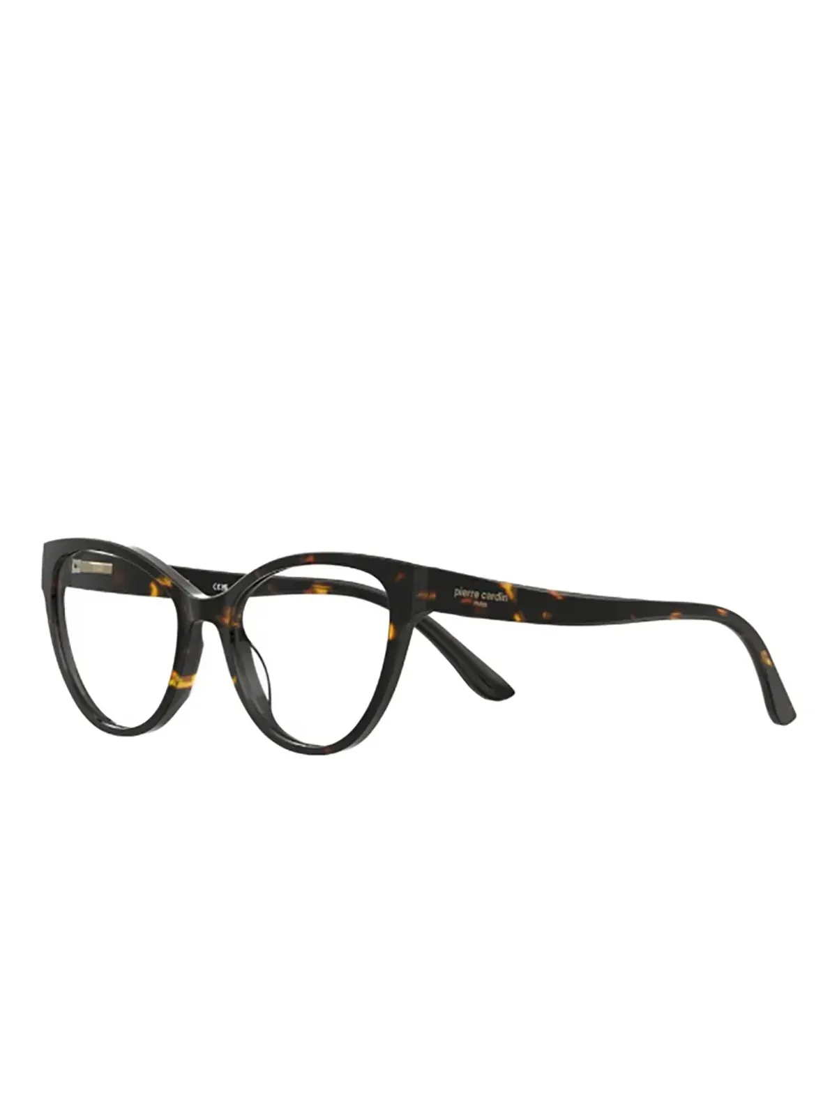 Pierre Cardin Eyewear ハバナキャットアイ眼鏡 - 画像2