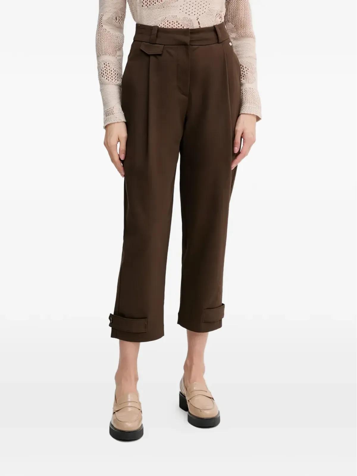 Pedro Del Hierro ボタンカフスパンツ - 画像1