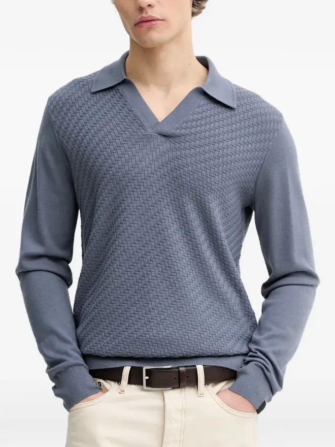 Rag & Bone rag & bone テクスチャードポロセーターの商品画像