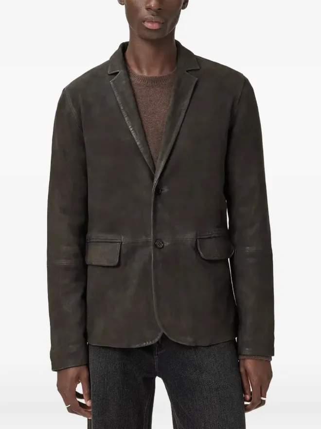 ALLSAINTS AllSaints モネ ワックスド スエード ブレザーの商品画像