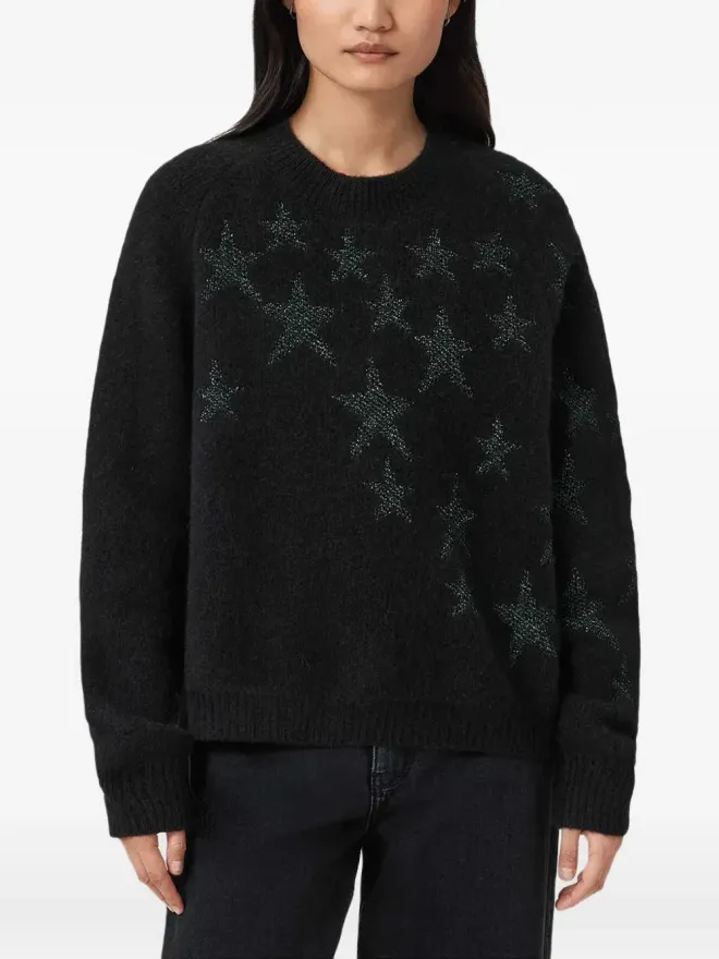 ALLSAINTS AllSaints Cosmo star-detail セーターの商品画像