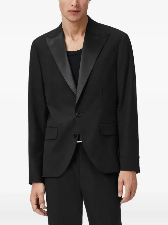 ALLSAINTS AllSaints Germain シングルブレストブレザー（ブラック）の商品画像