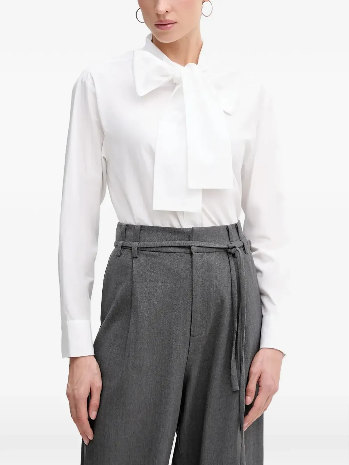 Pedro Del Hierro リボンディテールシャツ - 画像1