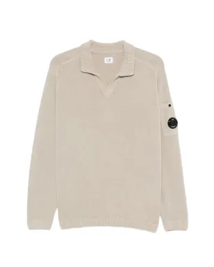 C.P. Company ロゴパッチ Vネック セーター - サムネイル1