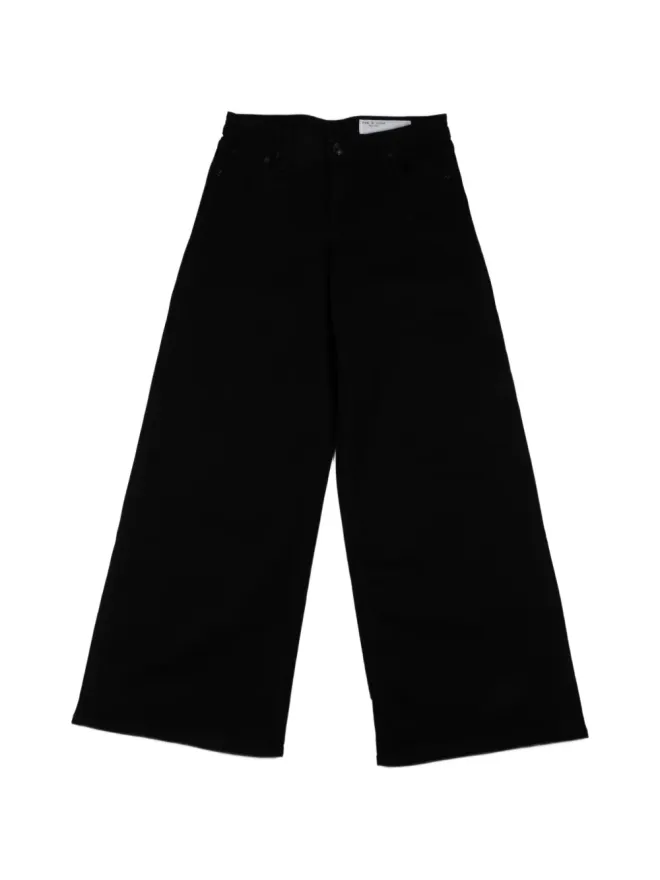 Rag & Bone rag & bone Aiden ローライズ・ワイドジーンズ ブラックの商品画像
