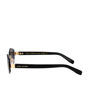 Marc Jacobs Eyewear Air geometric-rimless sunglasses - Gold - サムネイル3