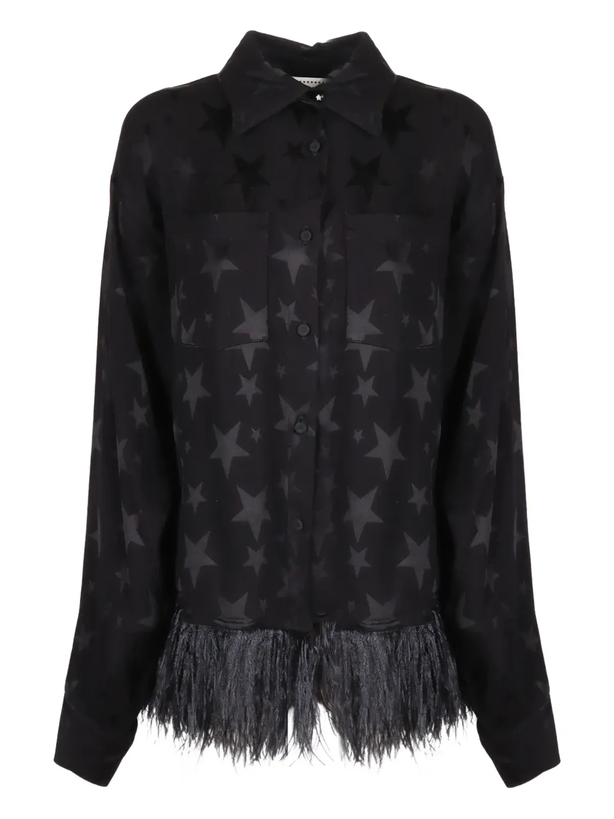 Shirtaporter 星柄フリンジジャケット（ブラック） - 画像1