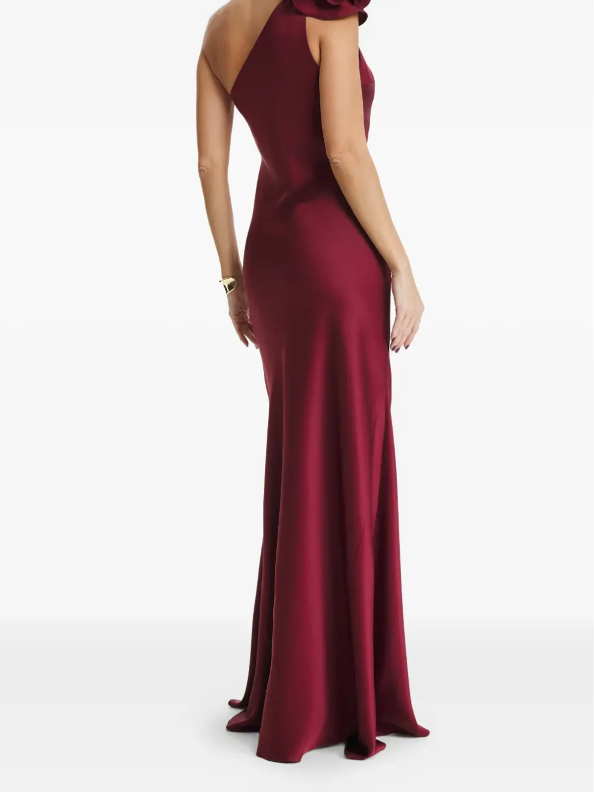 IL VOLO Aster flower-embellishment maxi dress - 画像4