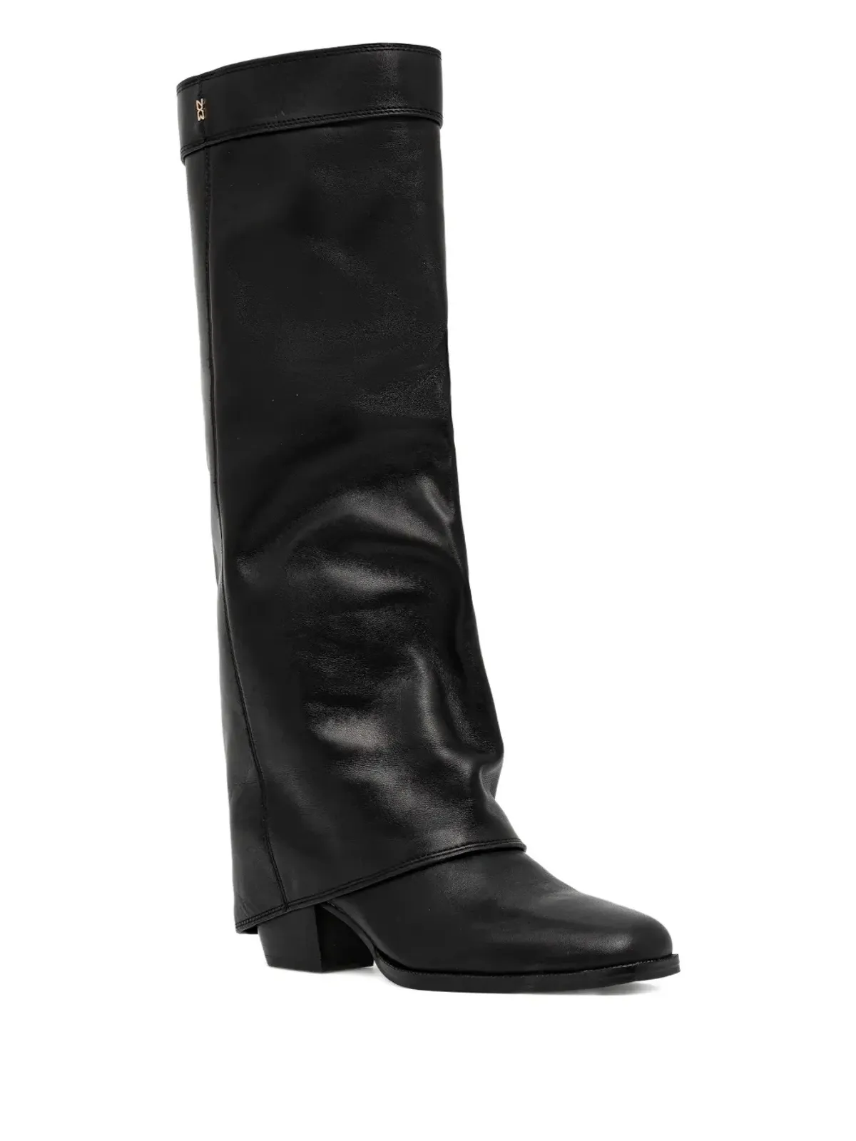 Nokwol Weather leather boots - Black - 画像2