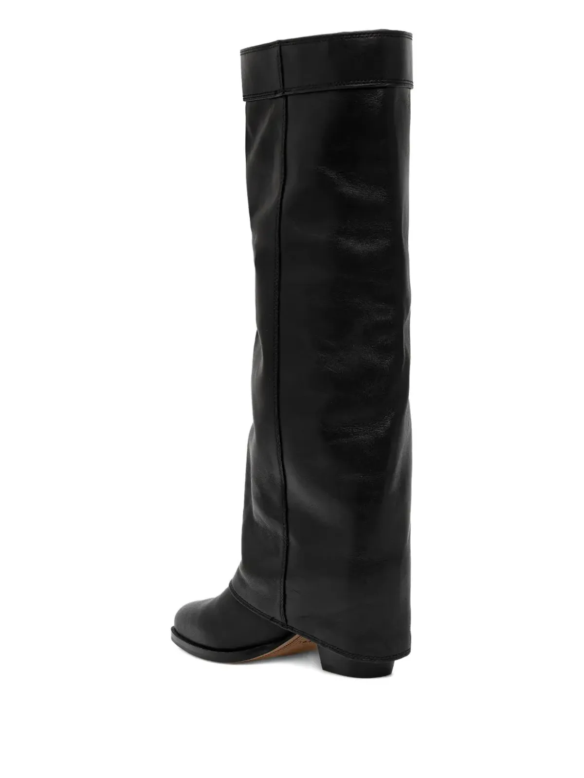 Nokwol Weather leather boots - Black - 画像3