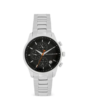Trussardi クロノグラフ 45mm ウォッチ - ブラック - サムネイル1