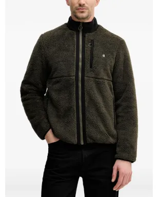 Benetton ジップファスナー付きジャケット グリーン - サムネイル1