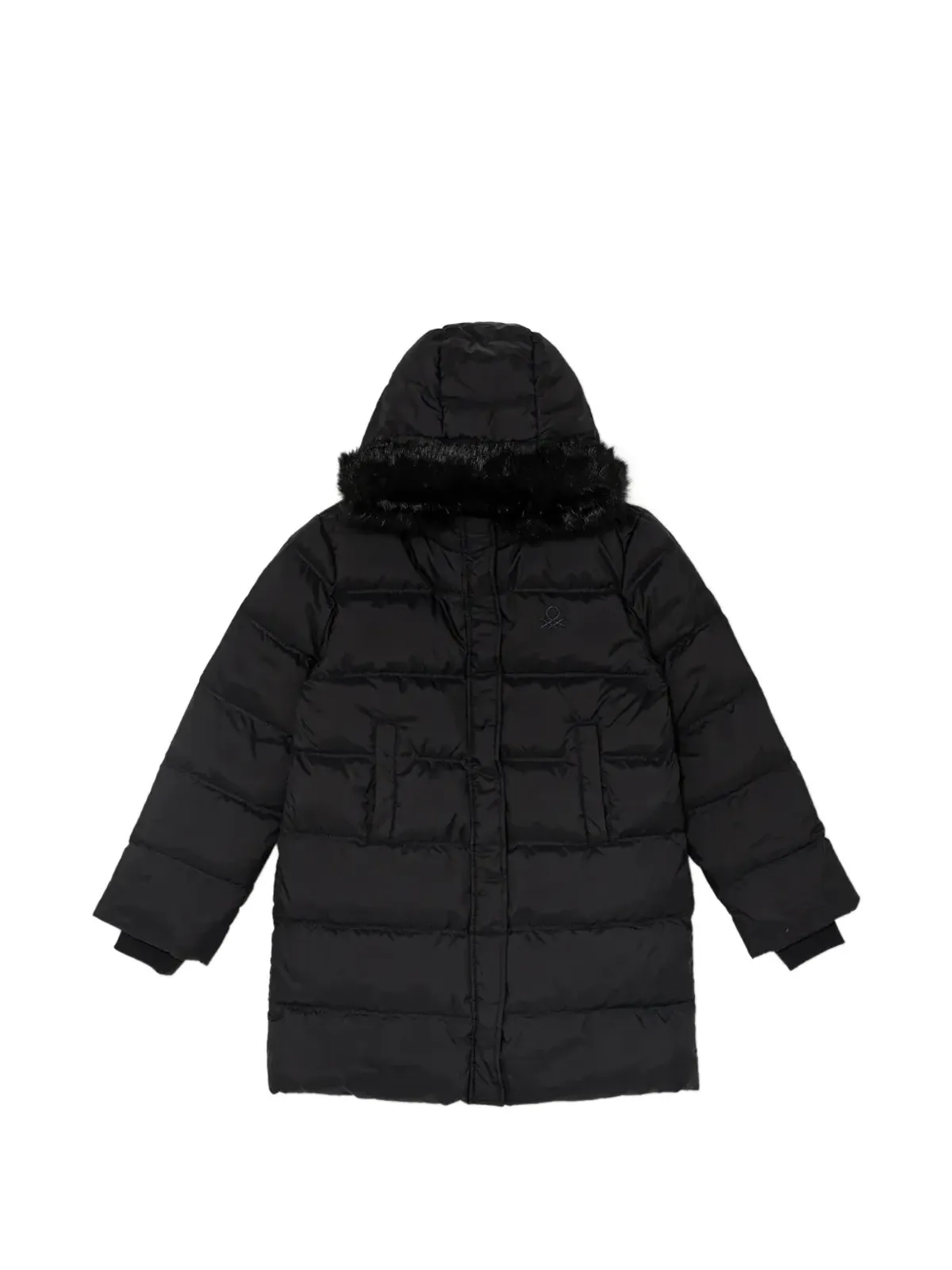 Benetton フード付きパデッドジャケット - 画像1