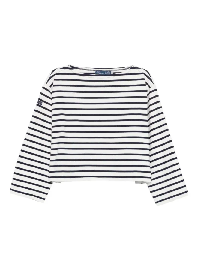 Polo Ralph Lauren Polo Ralph Lauren ストライプ柄スウェットシャツ - Whiteの商品画像