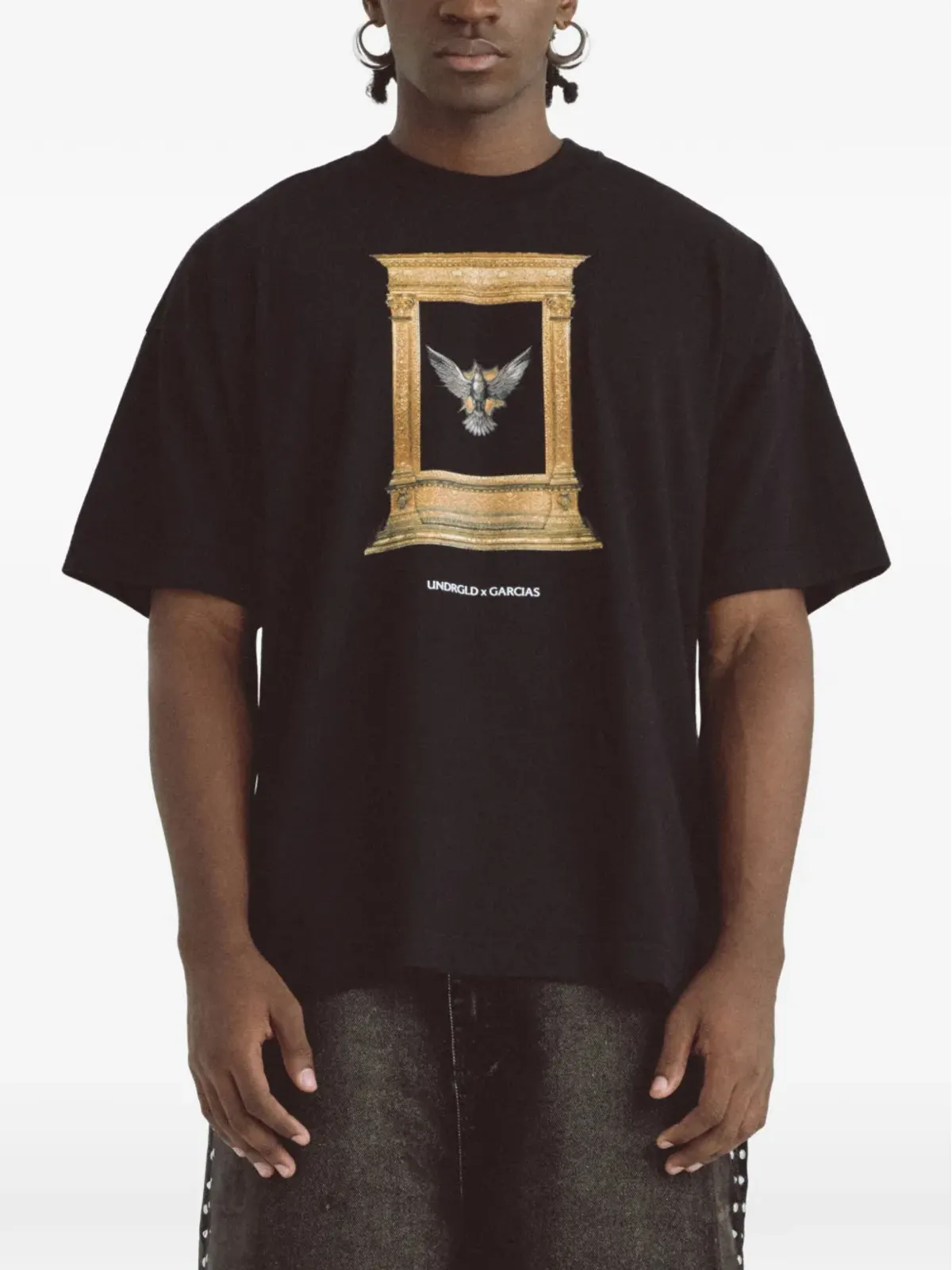 UNDERGOLD ホーリーゴースト グラフィック Tシャツ - 画像2