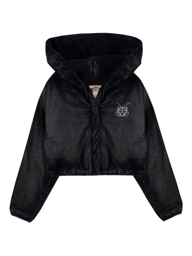 UNDERGOLD UNDERGOLD ベルベット クロップドジャケットの商品画像
