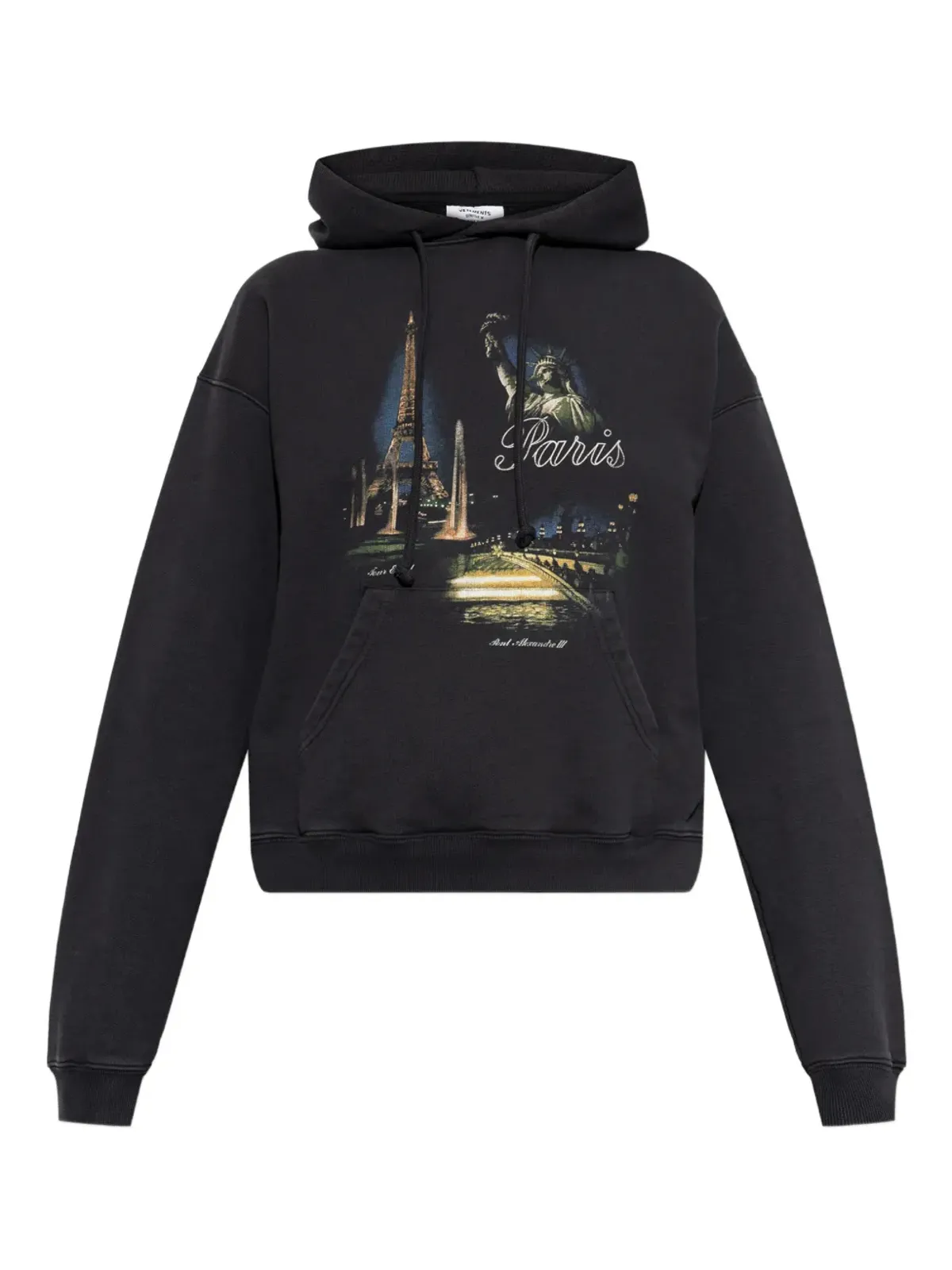 VETEMENTS プリントフーディー - 画像1