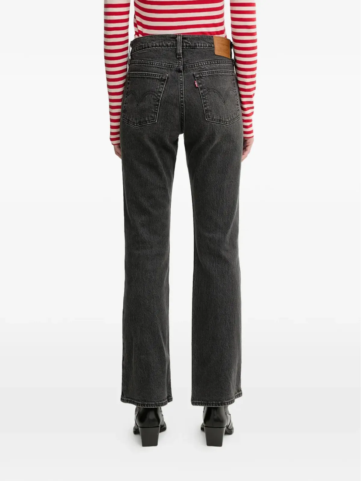 Levi's ウェッジブーツカットジーンズ ブラック - 画像3