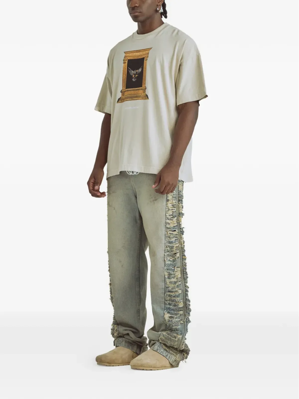 UNDERGOLD x Garcias Santa Unión Holy Ghost Tシャツ - 画像2