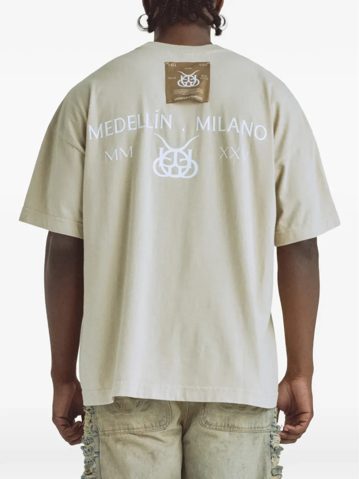 UNDERGOLD x Garcias Santa Unión Holy Ghost Tシャツ - 画像4