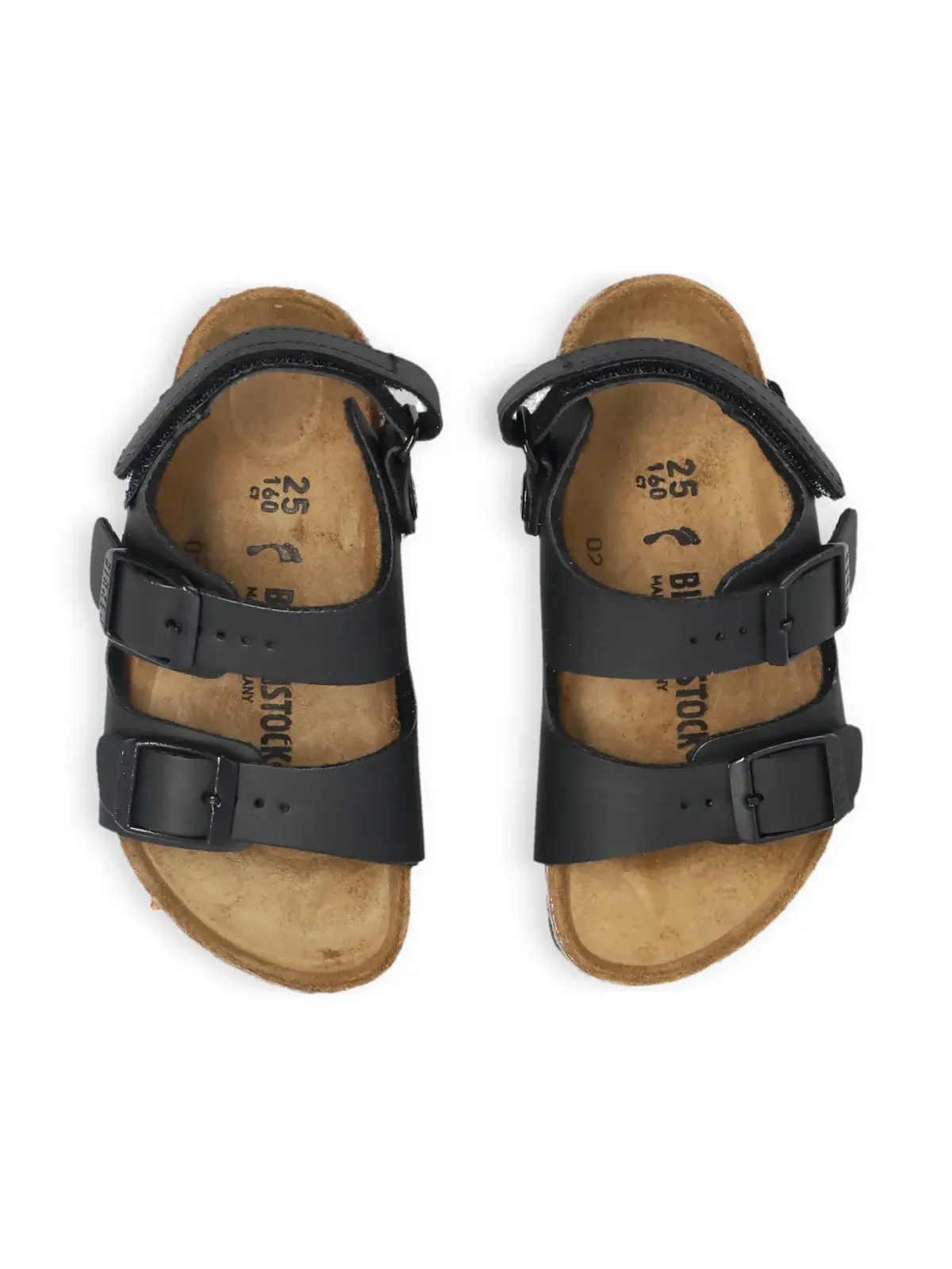 Birkenstock Kids バックルストラップサンダル - 画像4