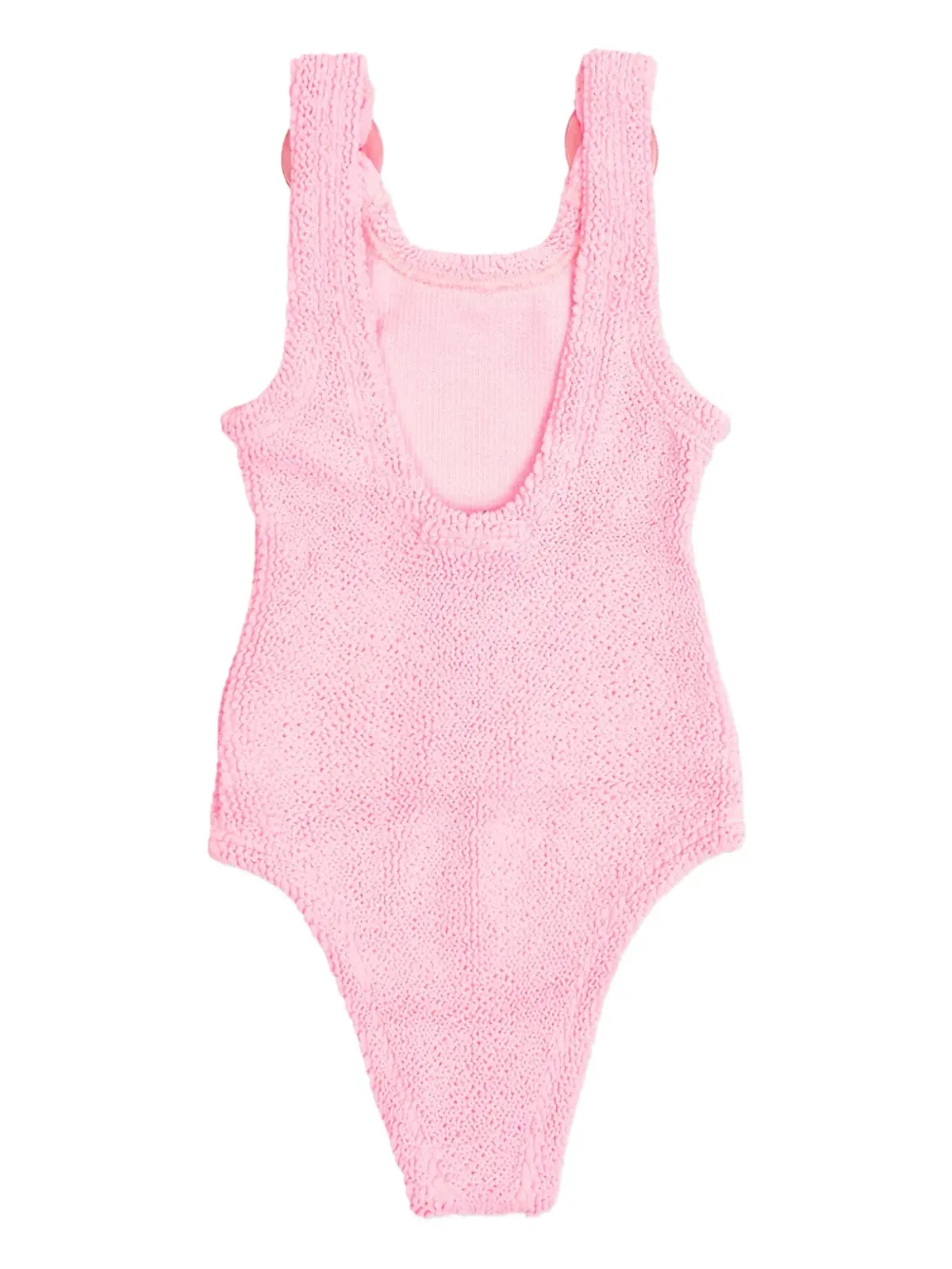 Hunza G Kids Dominoクリンクルリングディテール水着 - 画像2