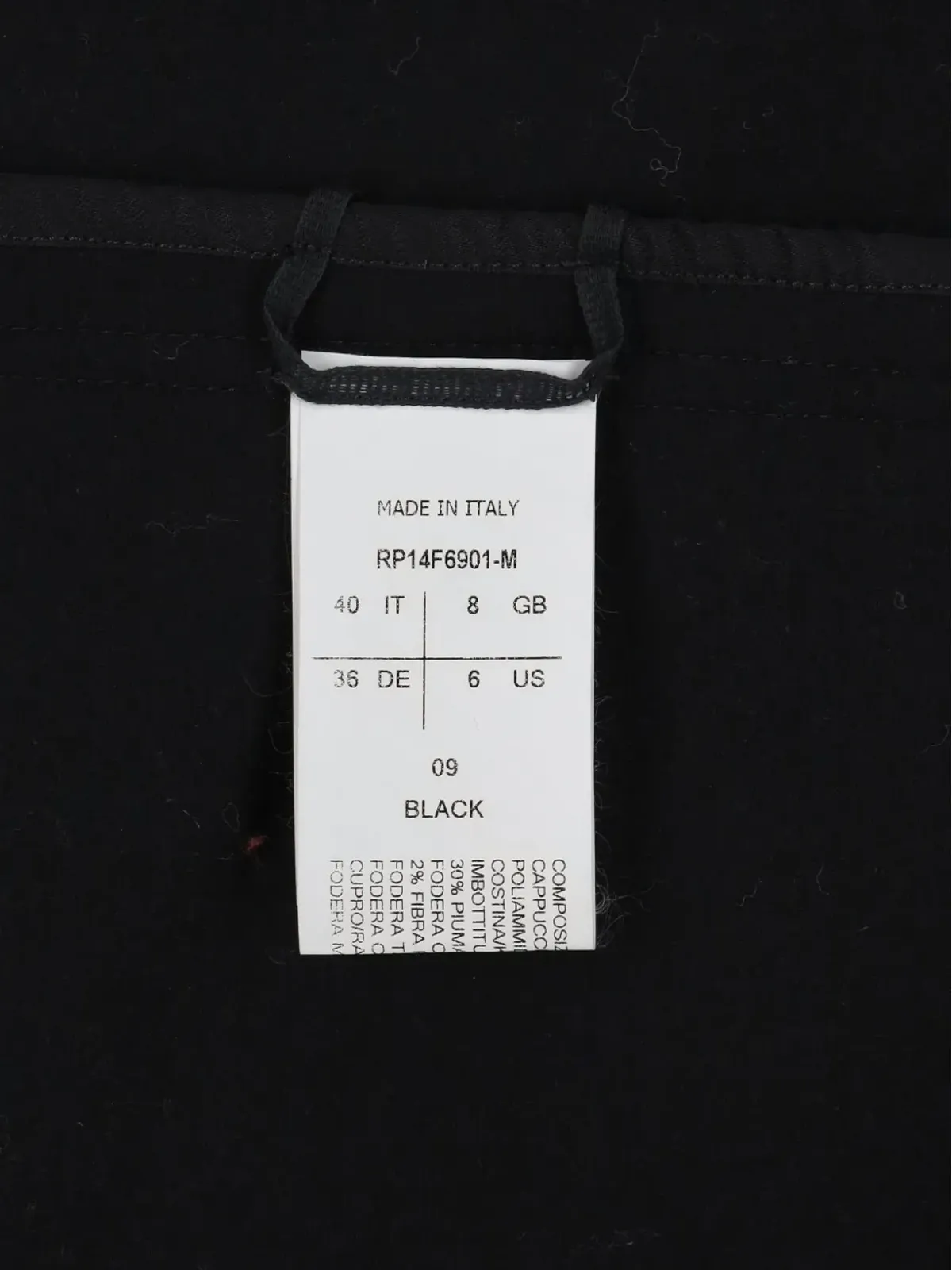 Rick Owens Vintage ウール ジップフードコート - 画像5