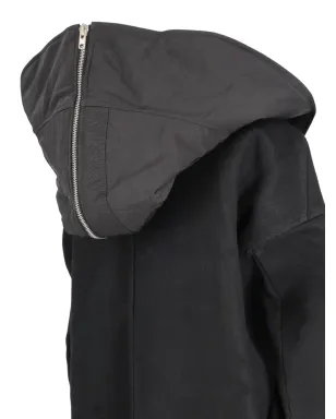 Rick Owens Vintage ウール ジップフードコート - サムネイル4