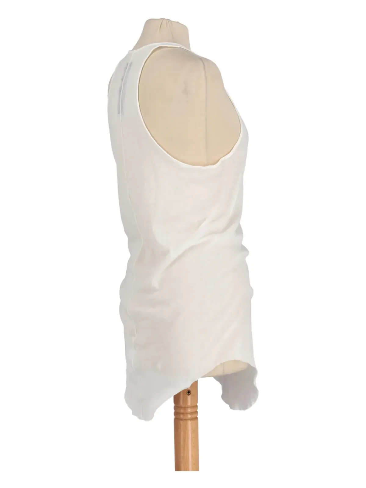 Rick Owens Vintage ベーシックリブレーサーバックトップ - 画像5