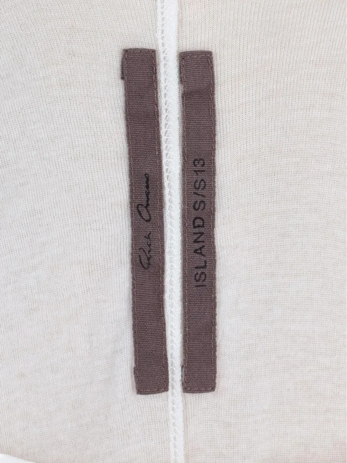 Rick Owens Vintage ベーシックリブレーサーバックトップ - 画像4