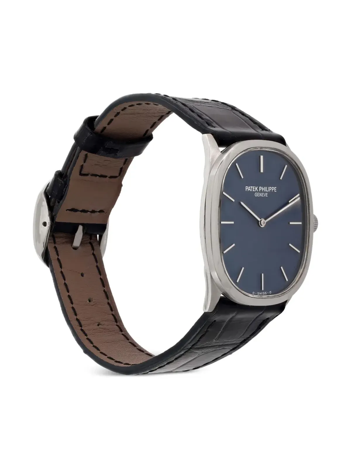 Patek Philippe Pre-Owned ゴールデンエリプス ウォッチ - ブルー - 画像3