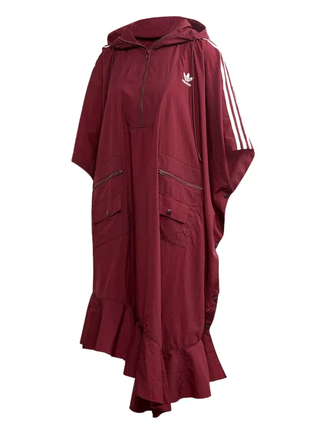 adidas adidas フード付きフリルポンチョの商品画像