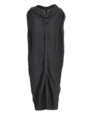 Rick Owens Vintage ドレープネックシャツドレス - サムネイル1
