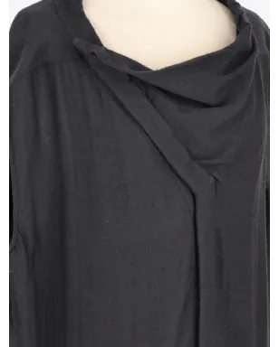 Rick Owens Vintage ドレープネックシャツドレス - サムネイル5