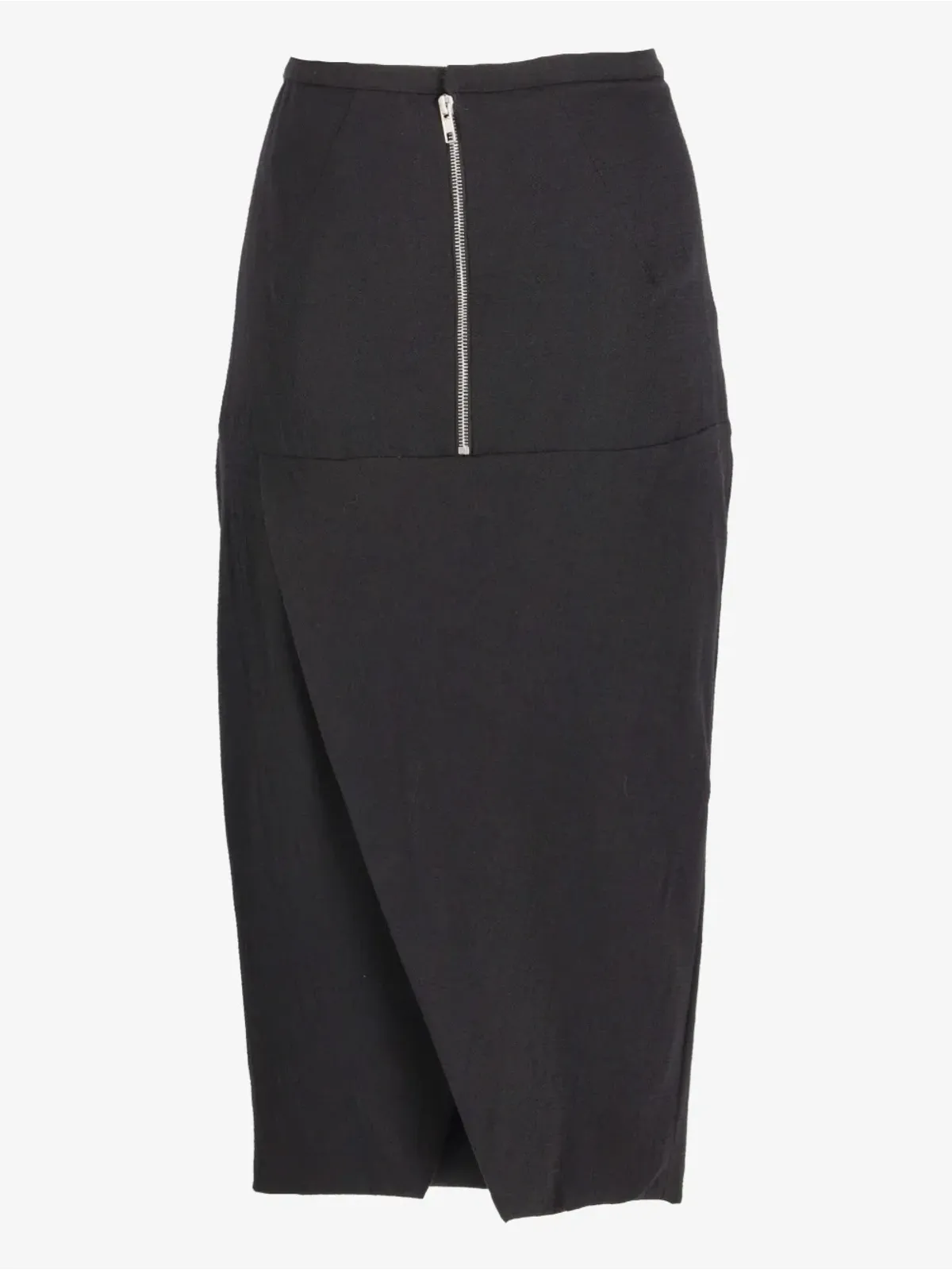 Rick Owens Vintage サイドポケット付きジップスカート - ブラック - 画像2