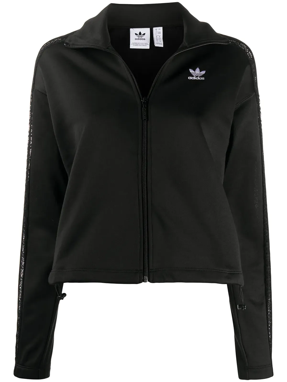 adidas Originals レーストラックジャケット ウィメンズ ブラック - 画像1