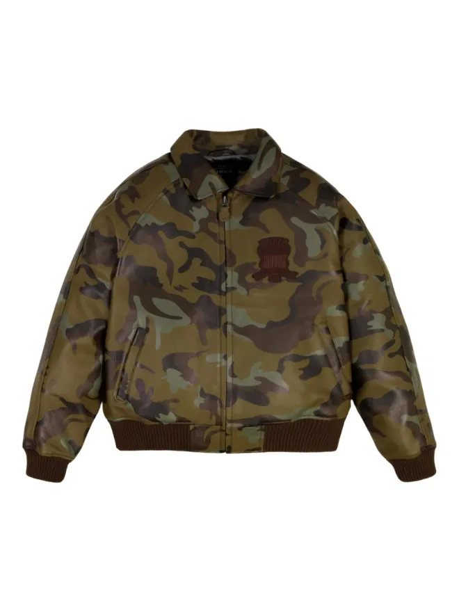 Avirex Avirex カモフラージュ ロゴ アップリケ ジャケットの商品画像