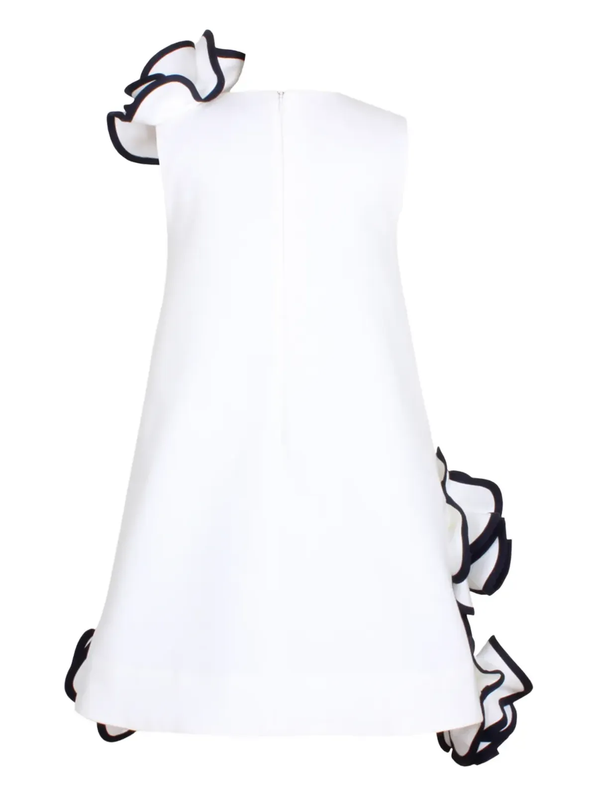 JESSIE AND JAMES KIDS Blossoming Love ラッフル付きAラインドレス - White - 画像2