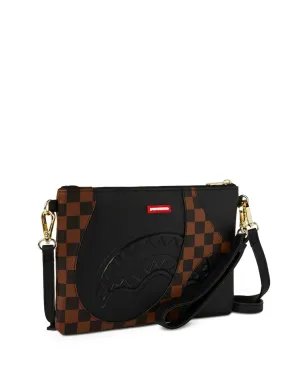 Sprayground ジェットストリーム エンボス加工のチェック柄クラッチバッグ - サムネイル3