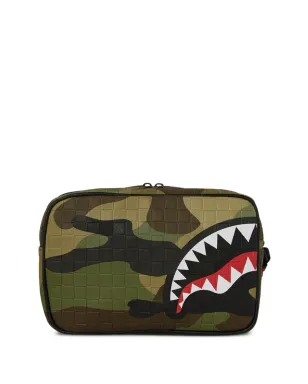 Sprayground Woodland camouflage graphic toiletry bag - Green - サムネイル3