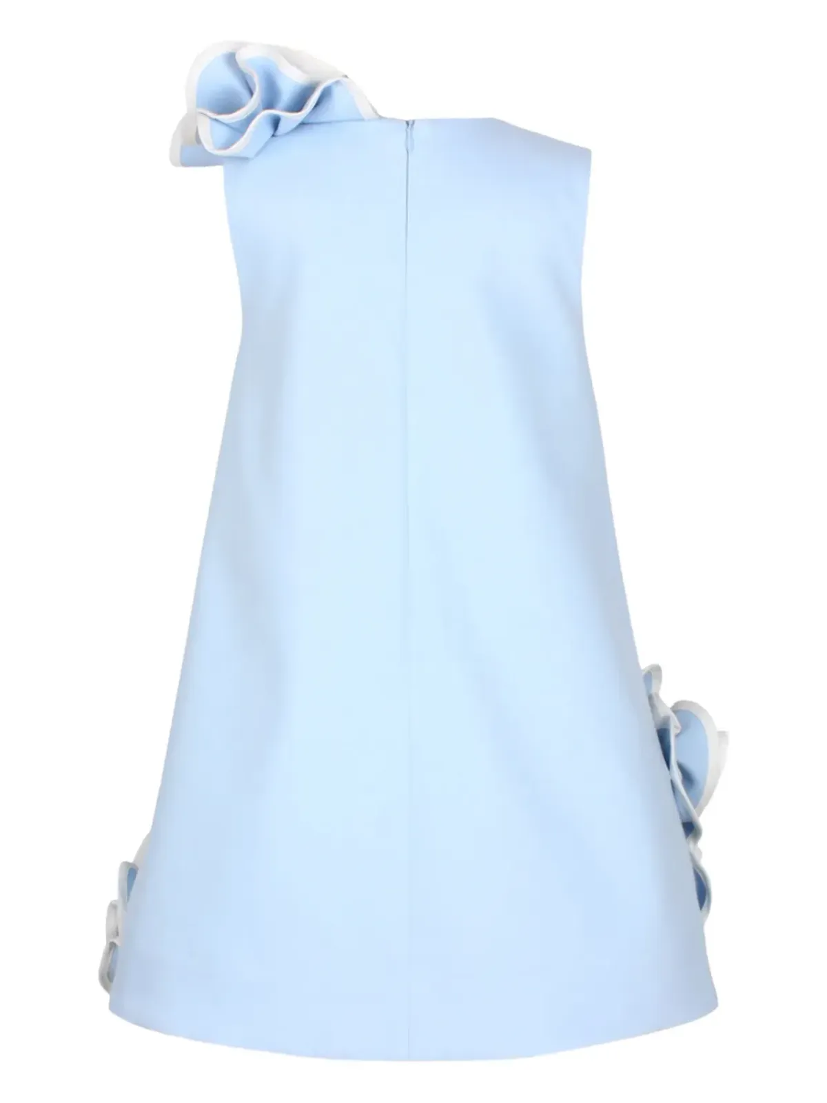 JESSIE AND JAMES KIDS ruffled floral dress - Blue - 画像4