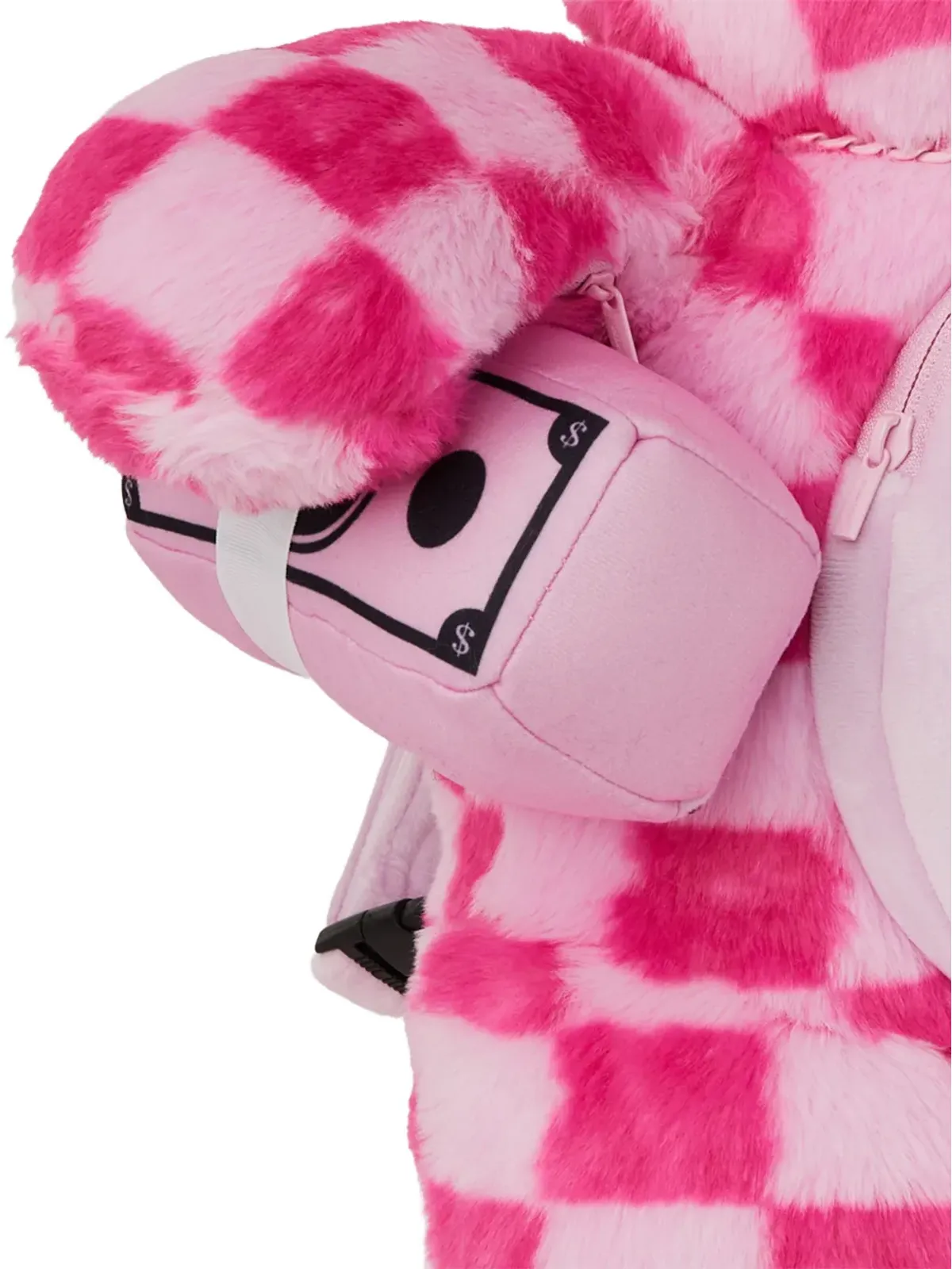 Sprayground チェックマネー・ベア・プラッシュバックパック - 画像5