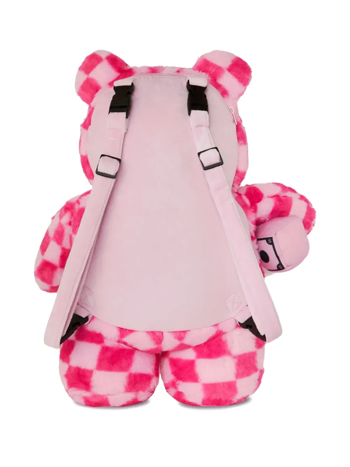 Sprayground チェックマネー・ベア・プラッシュバックパック - 画像2