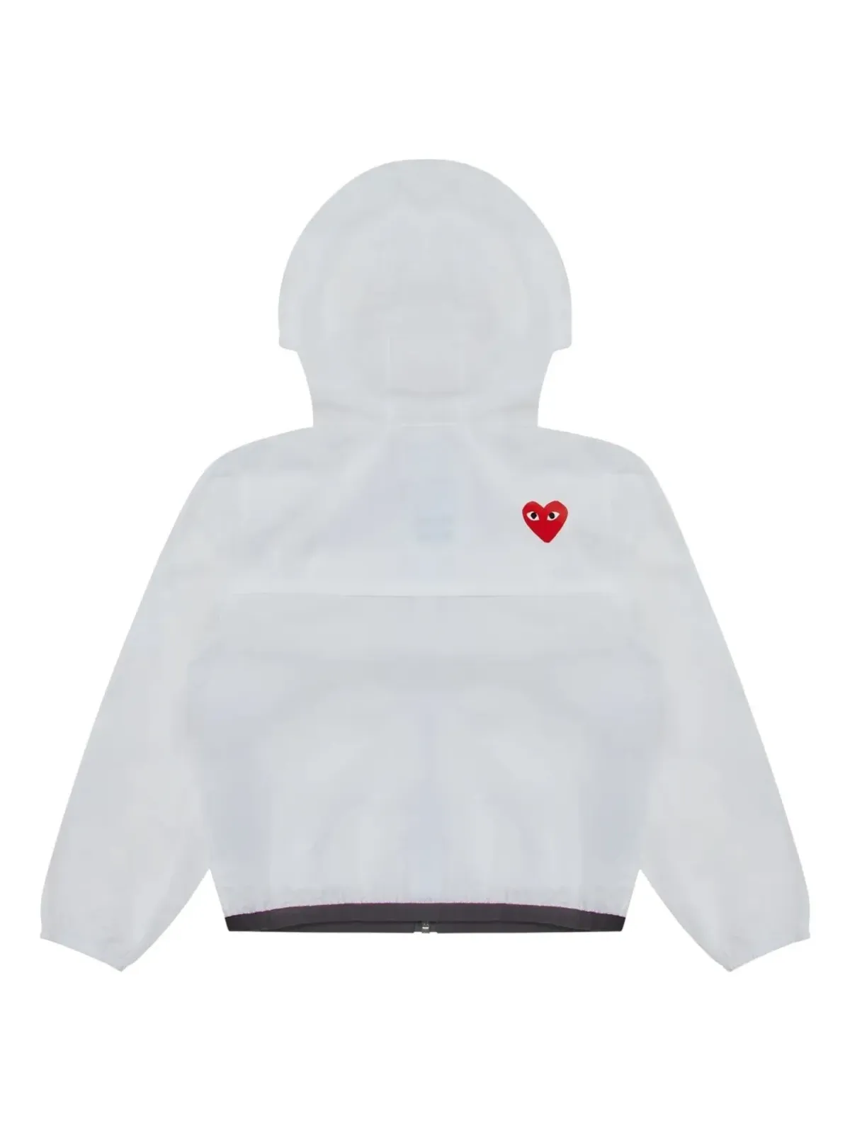 Comme Des Garçons Play Kids ハートジップジャケット - 画像2